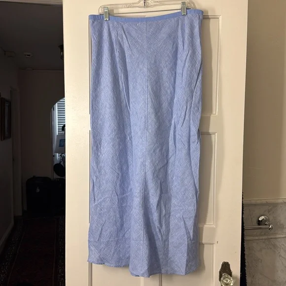 J.Crew Gwyneth slip skirt in linen CI648 - Picture 8 of 8